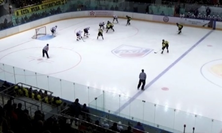 Видео матча ВХЛ «Сарыарка» — «Рубин» 2:1 ОТ