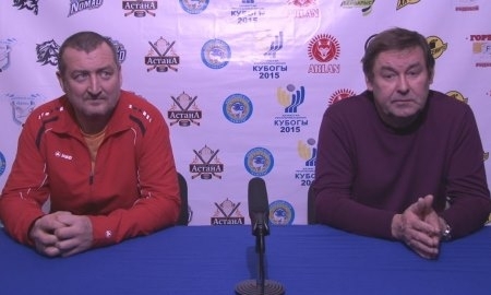 Видео послематчевой пресс-конференции игр чемпионата РК «Арлан» — «Кулагер» 1:3, 5:1