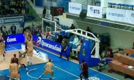 Мяч в кольцо «Астаны» попал в ТОП-5 игровых моментов пятой недели ВТБ