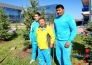 Олимпийский чемпион Жаксылык Ушкемпиров посадил именное дерево на «Аллее чемпионов»