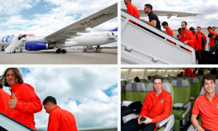 «Атлетико» отправился в Казахстан