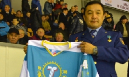 Фамилия Народного Героя Казахстана украсила майку ХК «Торпедо»