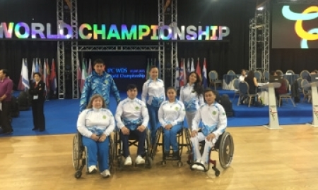 Наргиз Ахметова завоевала бронзу на чемпионате мира по спортивным танцам на колясках