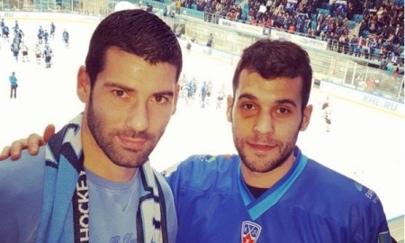 Игроки ФК «Астана» побывали на матче «Барыса»