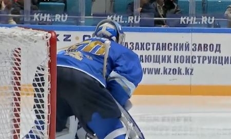 Сэйв Яна Лацо включен в десятку лучших за неделю КХЛ