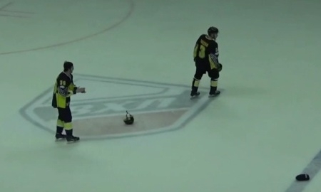 Сиксна и Федосеев отметили успех «Сарыарки» в матче с «Бураном» танцем