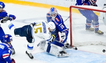 Отчет о матче КХЛ СКА — «Барыс» 5:1