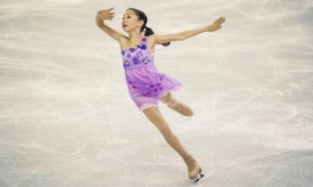 Казахстанская фигуристка Элизабет Турсынбаева заняла второе место на турнире в Таллине