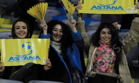 Матч «Астана» — «Бенфика» посетили 15 089 зрителей