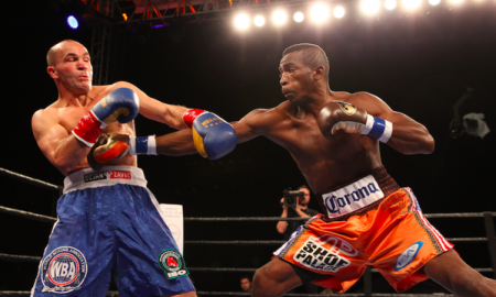 Один из «претендентов» на бой с Головкиным одержал досрочную победу