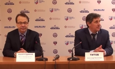 Видео послематчевой пресс-конференции игры ВХЛ «Буран» — «Торпедо» 2:0 