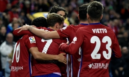 «Атлетико» в чемпионате минимально победил «Эспаньол»