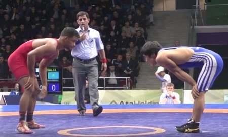 Казахстанец Даулет Ниязбеков выиграл «бронзу» Голден Гран-при в Баку