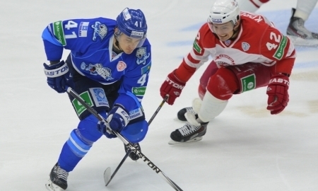 Инфографика к матчу КХЛ «Барыс» — «Витязь»