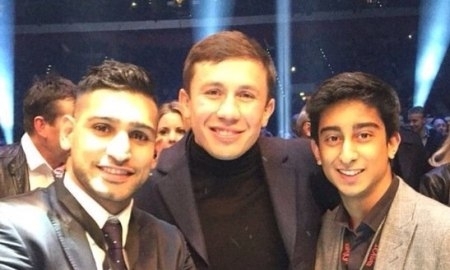 Геннадий Головкин побывал на бое Кличко — Фьюри