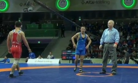 «Классик» Алмат Кебиспаев вышел в финал Голден Гран-при в Баку