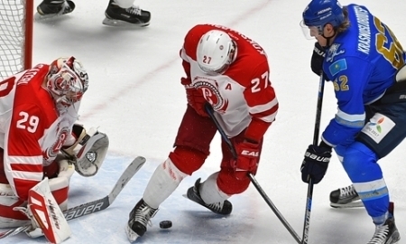 Отчет о матче КХЛ «Барыс» — «Витязь» 4:1