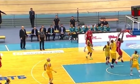 Мяч в кольцо «Астаны» попал в ТОП-10 игровых моментов октября ВТБ