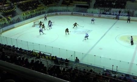 Видеообзор матча ВХЛ «Сарыарка» — «Рязань» 1:3