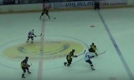 Видео матча ВХЛ «Сарыарка» — «Буран» 4:3 ОТ