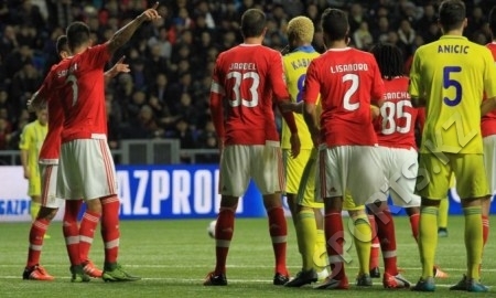 Видеообзор матча Лиги Чемпионов «Астана» — «Бенфика» 2:2