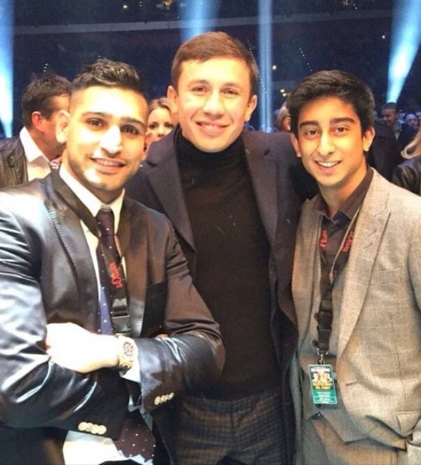 Геннадий Головкин побывал на бое Кличко — Фьюри