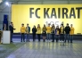 Фоторепортаж с награждения «Кайрата» серебряными медалями Премьер-Лиги