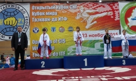 Казахстанка Дарья Назарова завоевала «золото» на Кубке мира по таеквондо в Минске