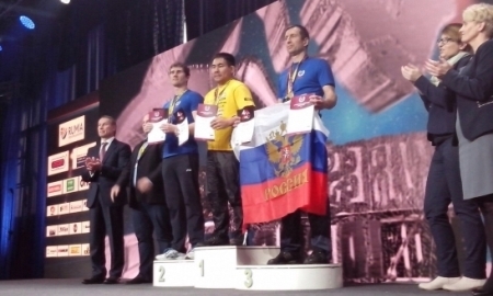 Данияр Тайменов стал чемпионом мира по армрестлингу