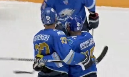 Видео шайб матча КХЛ «Барыс» — «Слован» 5:4 ОТ