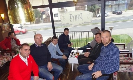 Джидич открыл кафе