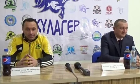 Видео послематчевой пресс-конференции игры чемпионата РК «Кулагер» — «Темиртау» 5:2, 3:2