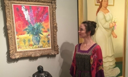Галина Воскобоева: «Посетила выставку произведений искусства в Майами»
