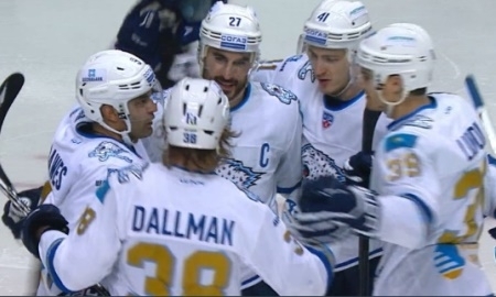 Видео шайб матча КХЛ «Амур» — «Барыс» 3:2 