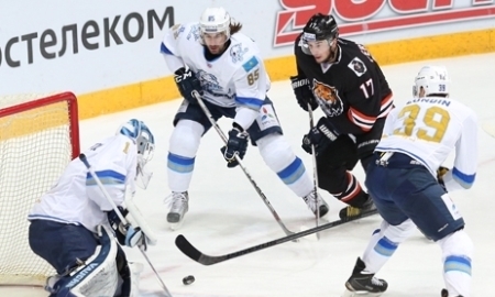 Отчет о матче КХЛ «Амур» — «Барыс» 3:2