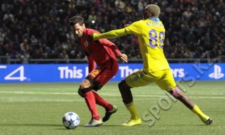 «Галатасарай» и «Астана» в первом тайме голов не забили