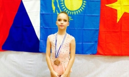 Казахстанские гимнастки успешно выступают на международных соревнованиях