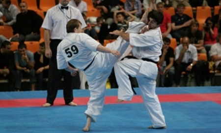 В Астане прошел международный турнир по киокушинкай-кан каратэ