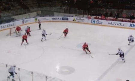 Видеообзор матча КХЛ «Металлург» Новокузнецк — «Барыс» 2:6 