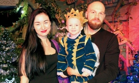 Серик Сапиев и Василий Левит поздравили детей Астаны с Новым годом