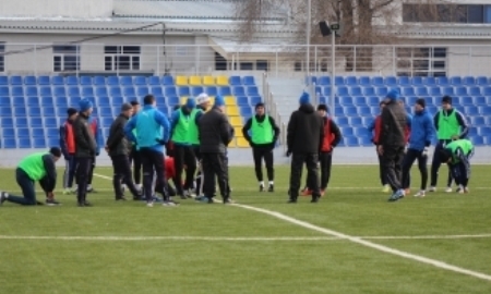 В завершение сбора «Жетысу» провел двусторонку