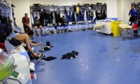 Видео из раздевалки ХК «Барыс»