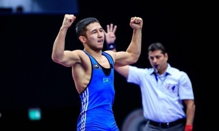 Фоторепортаж с выступления казахстанцев на Голден Гран-при в Баку