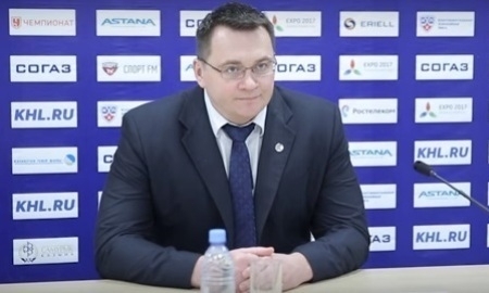 Видео послематчевой пресс-конференции игры КХЛ «Барыс» — «Медвешчак» 6:1