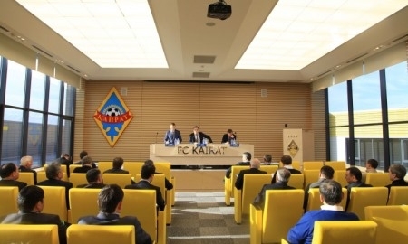 Фоторепортаж с Совета Лиги состоявшегося на базе «Кайрата»