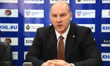 Видео послематчевой пресс-конференции игры КХЛ «Амур» — «Барыс» 3:2 
