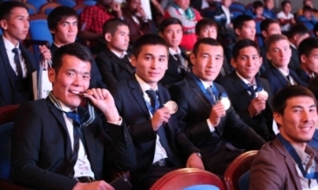 Видео награждения дублеров ФК «Атырау»