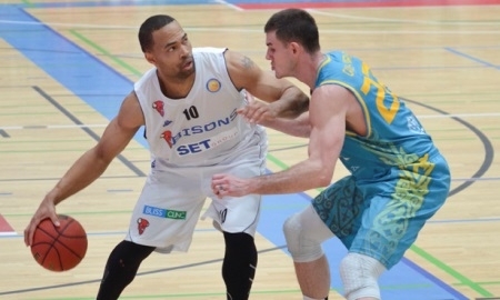 Фоторепортаж с матча ВТБ «Байзонс» — «Астана» 81:75