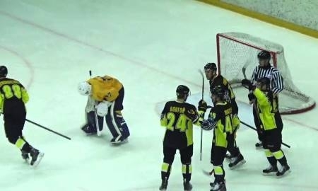 Видеообзор матча ВХЛ «Сарыарка» — «Дизель» 4:3