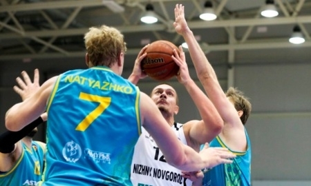 Фоторепортаж с матча ВТБ «Нижний Новгород» — «Астана» 84:80